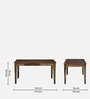 Bree Sheesham Wood 6 Seater Dining Set with Bench In Provincial Teak Finish