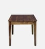 Bree Sheesham Wood 6 Seater Dining Set with Bench In Provincial Teak Finish