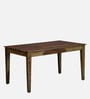 Bree Sheesham Wood 6 Seater Dining Set with Bench In Provincial Teak Finish