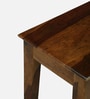 Bree Sheesham Wood 6 Seater Dining Set with Bench In Provincial Teak Finish