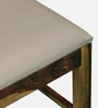 Bree Sheesham Wood 6 Seater Dining Set with Bench In Provincial Teak Finish