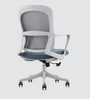 Breeze Breathable Mesh Ergonic Chair in Grey Colour
