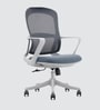 Breeze Breathable Mesh Ergonic Chair in Grey Colour