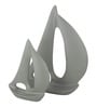 Breeze Sailing Green Aluminium Showpieces