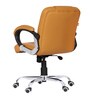 Brent Mid Back Executive Chair in Camel Colour