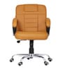 Brent Mid Back Executive Chair in Camel Colour