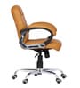 Brent Mid Back Executive Chair in Camel Colour