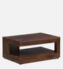 Brent Sheesham Wood Coffee Table In Provincial Teak Finish