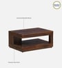 Brent Sheesham Wood Coffee Table In Provincial Teak Finish