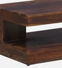 Brent Sheesham Wood Coffee Table In Provincial Teak Finish