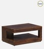 Brent Sheesham Wood Coffee Table In Provincial Teak Finish