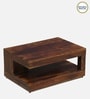 Brent Sheesham Wood Coffee Table In Provincial Teak Finish