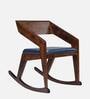 Brenton Solid Wood Rocking Chair In Brown Finish