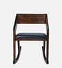 Brenton Solid Wood Rocking Chair In Brown Finish