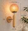 Brescia Natural Wood Wall Sconces