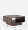 Breve Coffee Table In Columbian Walnut Colour