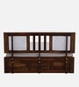 Brevik Sheesham Wood Queen Size Bed In Provincial Teak Finish With Box Storage