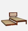 Brevik Sheesham Wood Single Bed In Honey Oak  Finish With Trundle