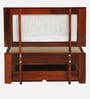 Brevik Sheesham Wood Single Bed In Honey Oak  Finish With Trundle