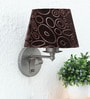 Silver Metal Wall Mounted Uplight Sconce (Silver)