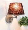 Silver Metal Wall Mounted Uplight Sconce (Silver)