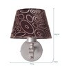 Silver Metal Wall Mounted Uplight Sconce (Silver)