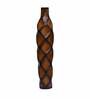 Brick Brown Mango Wood Table Vase