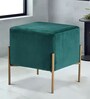 BRICKS Stool in Green Colour