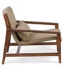 Bridgeport Arm Chair in Mushroom Beige Colour