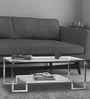 Bridgeview Coffee Table In Chrome Finish