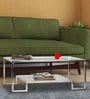Bridgeview Coffee Table In Chrome Finish