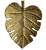 Bright Gold Metal Appetizer Platter