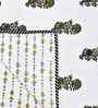 Bright White Royal Collection Single Bed Dohar Blanket