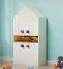 BrightBox 4 Door Wardrobe In White Colour & Pattern Dream Print