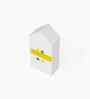 BrightBox 4 Door Wardrobe In White Colour & Summertime Print
