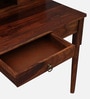 Brighton Sheesham Wood Writing Table In Honey Oak Finish