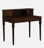 Brighton Sheesham Wood Writing Table In Provincial Teak Finish