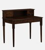 Brighton Sheesham Wood Writing Table In Provincial Teak Finish