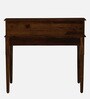 Brighton Sheesham Wood Writing Table In Provincial Teak Finish