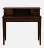Brighton Sheesham Wood Writing Table In Provincial Teak Finish