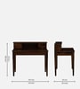 Brighton Sheesham Wood Writing Table In Provincial Teak Finish