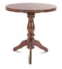Brighton Coffee Table Set With 2 Chairs In Brown Finish