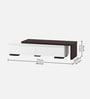 Brimsey TV Unit in Wenge and White Finish Brimsey TV Unit in Wenge and White Finish