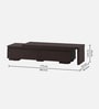 Brimsey TV Unit in Wenge Finish With Storage Drawer Brimsey TV Unit in Wenge Finish With Storage Drawer