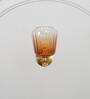 Brinley Metal & Glass Wall Light (Amber)