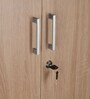 Brio 2 Door Wardrobe in Dark Walnut & Sonoma Oak Finish
