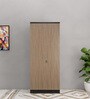 Brio 2 Door Wardrobe in Dark Walnut & Sonoma Oak Finish