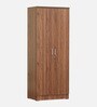 Brio 2 Door Wardrobe in Walnut Finish
