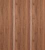 Brio 2 Door Wardrobe in Walnut Finish