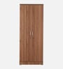 Brio 2 Door Wardrobe in Walnut Finish